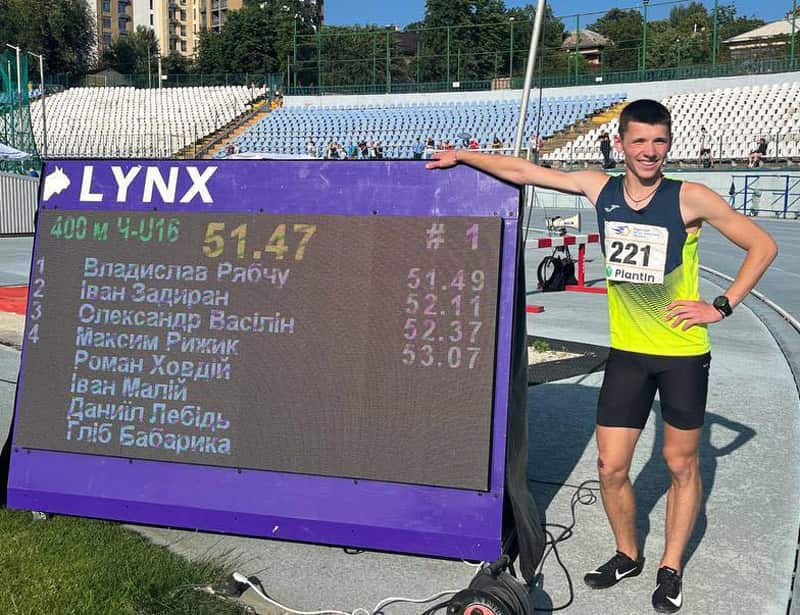 Спортсмен з Коростеня здобув три нагороди на чемпіонаті України з легкої атлетики