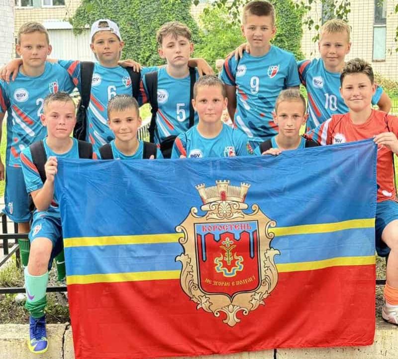 Юні коростенські футзалісти вибороли перемогу на V етапі змагань «Пліч-о-пліч Всеукраїнські шкільні ліги»