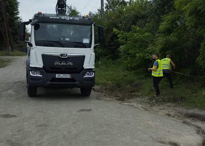 На дорогах Малинської громади працює новенький німецький МAN