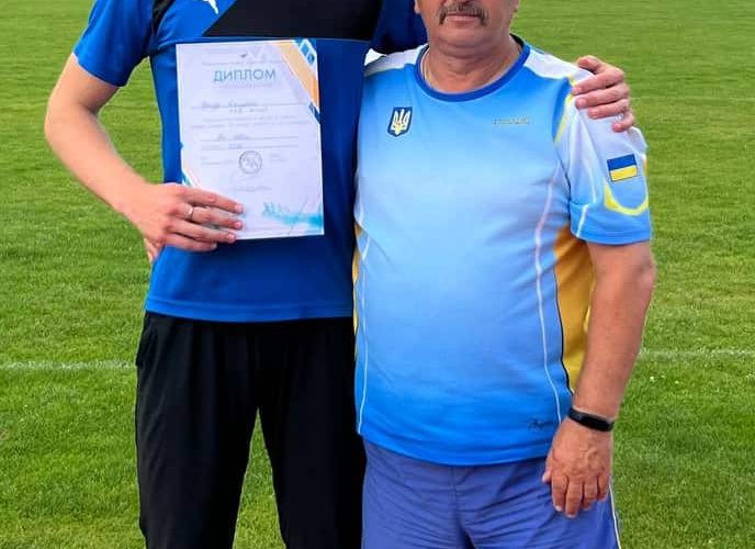 Коростенський спортсмен Артур Ейсмонт виборов срібло на чемпіонаті України з легкої атлетики