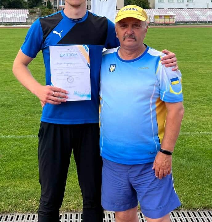 Коростенський спортсмен Артур Ейсмонт виборов срібло на чемпіонаті України з легкої атлетики