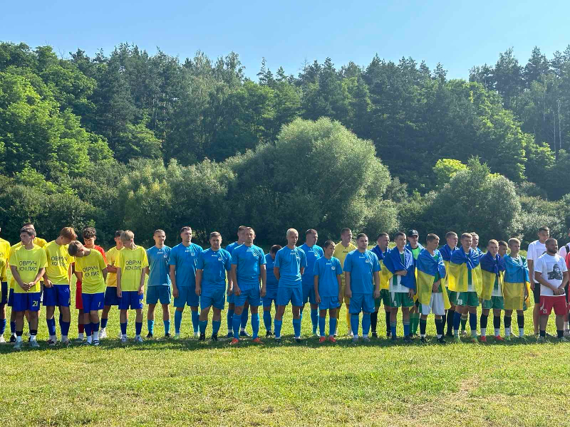 Вдруге у селі на Овруччині відбувся Кубок пам’яті з футболу імені Дениса Зубрійчука