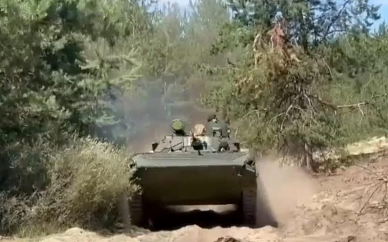 Військові однієї з бригад Житомирщини показали, як нищать окупантів на Бахмутському напрямку