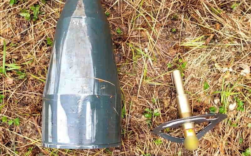 На Житомирщині знешкодили частину ворожого дрона, яка містила близько 50 кг вибухівки (ВІДЕО)