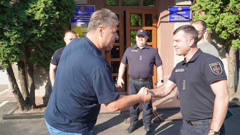 У Житомирській області – новий керівник ДСНС з Донеччини