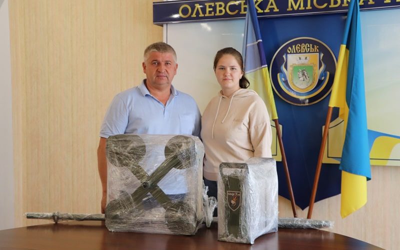 Олевська громада передала на передову РЕБ