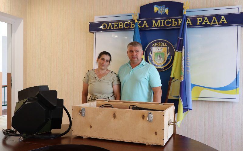 Олевська громада придбала для захисника, що воює на Куп’янському напрямку РЕБ