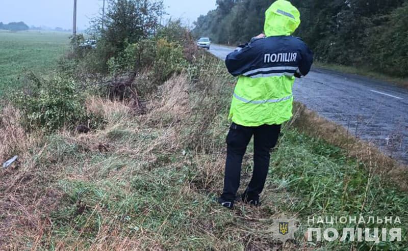 Дві дівчинки-підлітка отримали травми внаслідок перекидання автомобіля на Житомирщині