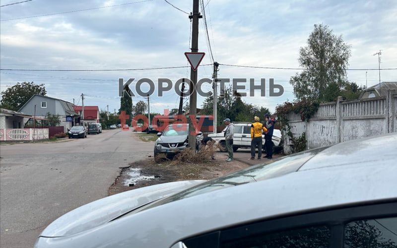 Зранку на Шолом-Алейхема в Коростені сталася ДТП