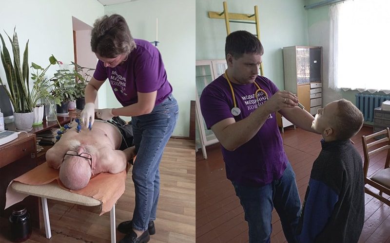 Близько 3 тисяч жителів Коростенщини були на прийомі у лікарів мобільних медичних команд