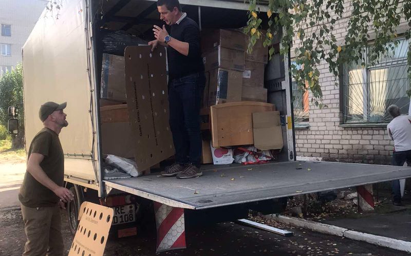 Німецькі партнери привезли до Малина медичну допомогу