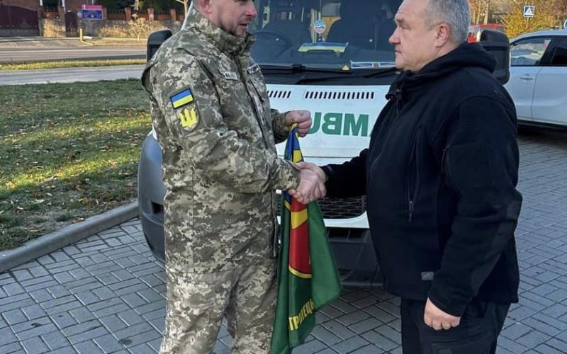 Коростенщина передала ЗСУ реанімобіль