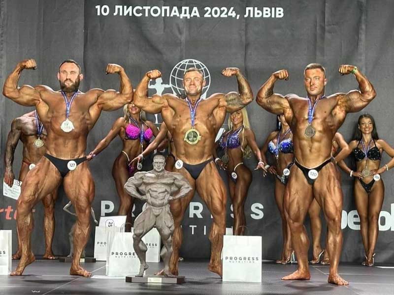 Спортсмен з Коростеня завоював титул Абсолютного чемпіона України з бодібілдингу
