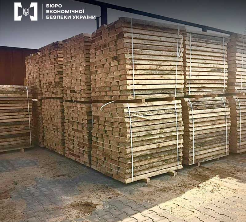 У Житомирській та Київській області заблокували незаконний експорт лісоматеріалів