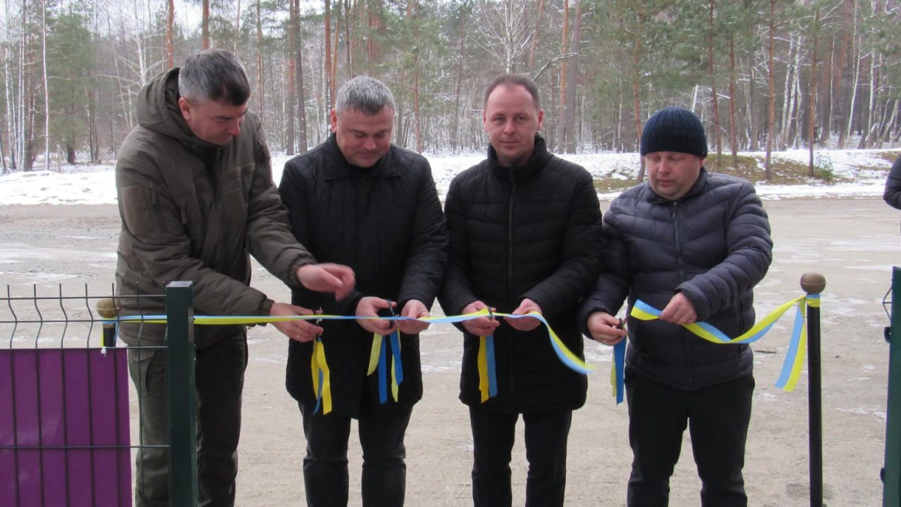 На території Малинської громади завершили будівництво рекреаційного пункту