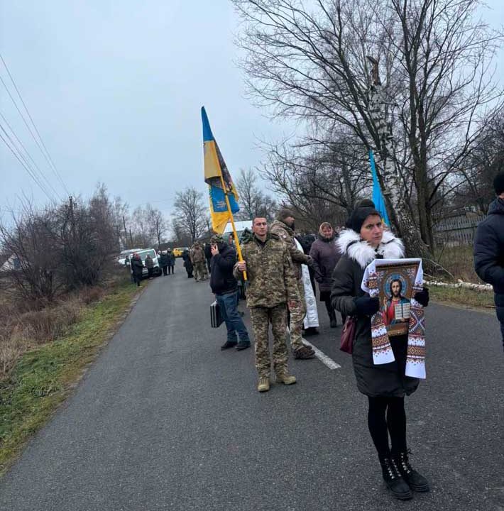 Чоповицька громада попрощалася із Захисником Юрієм Семенюком, який загинув два роки тому