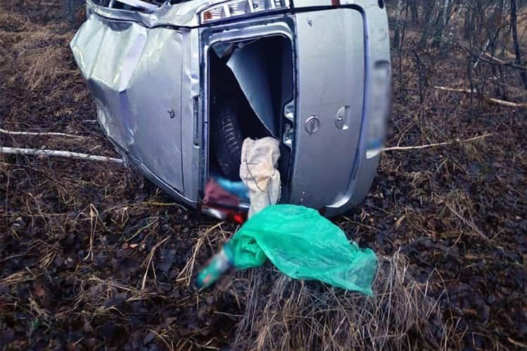 На Коростенщині Opel злетів із дороги, а водій випав із салону автівки: що відомо про ДТП