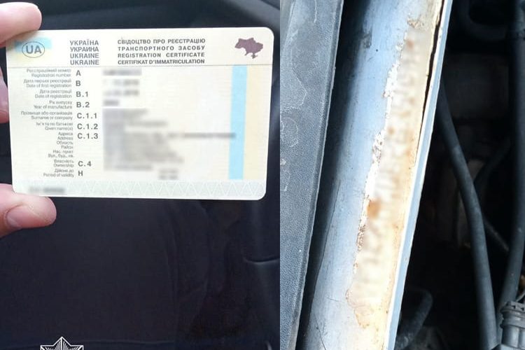 У Коростенському районі водій порушував ПДР та їздив із фальшивим посвідченням