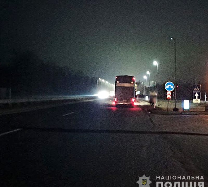 На Житомирщині Mercedes врізався в автобус, а потім в дерево: постраждали двоє дітей