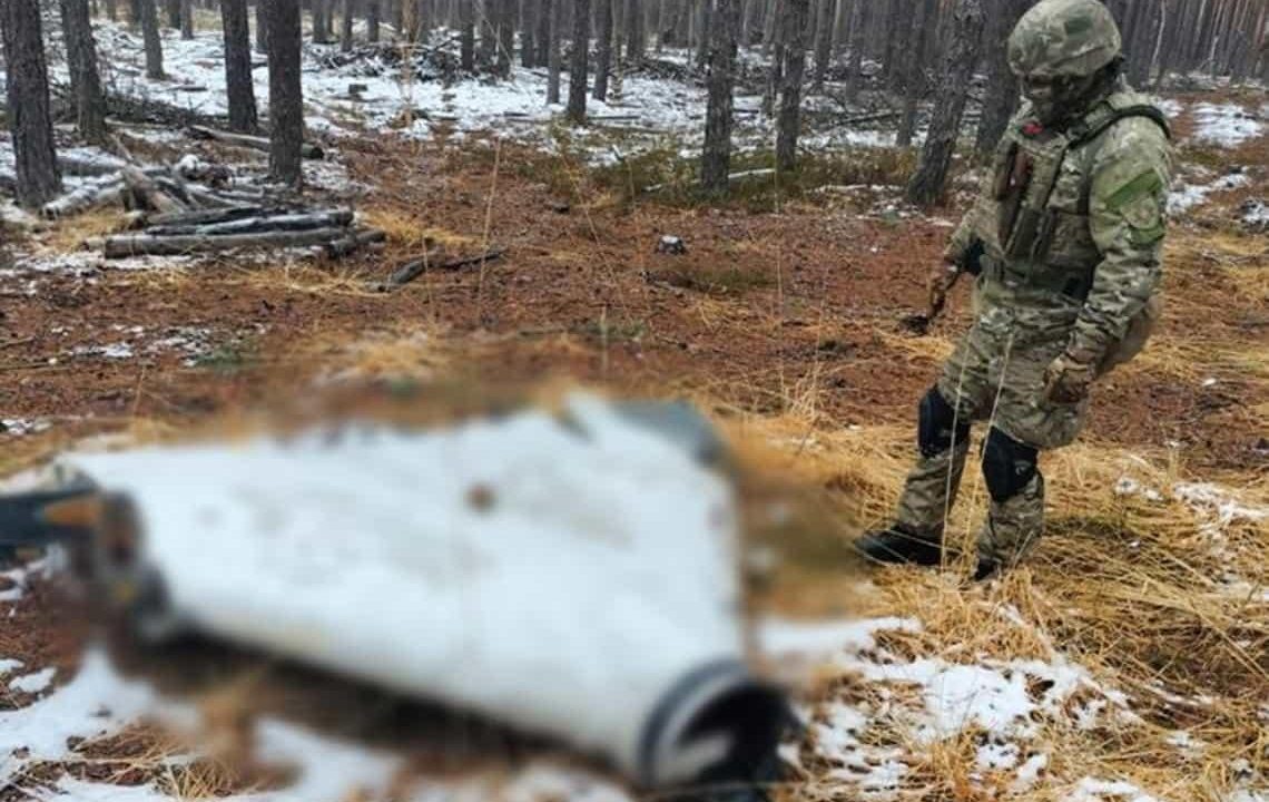 У лісі на Житомирщині виявили та знешкодили уламки російської “Герані”