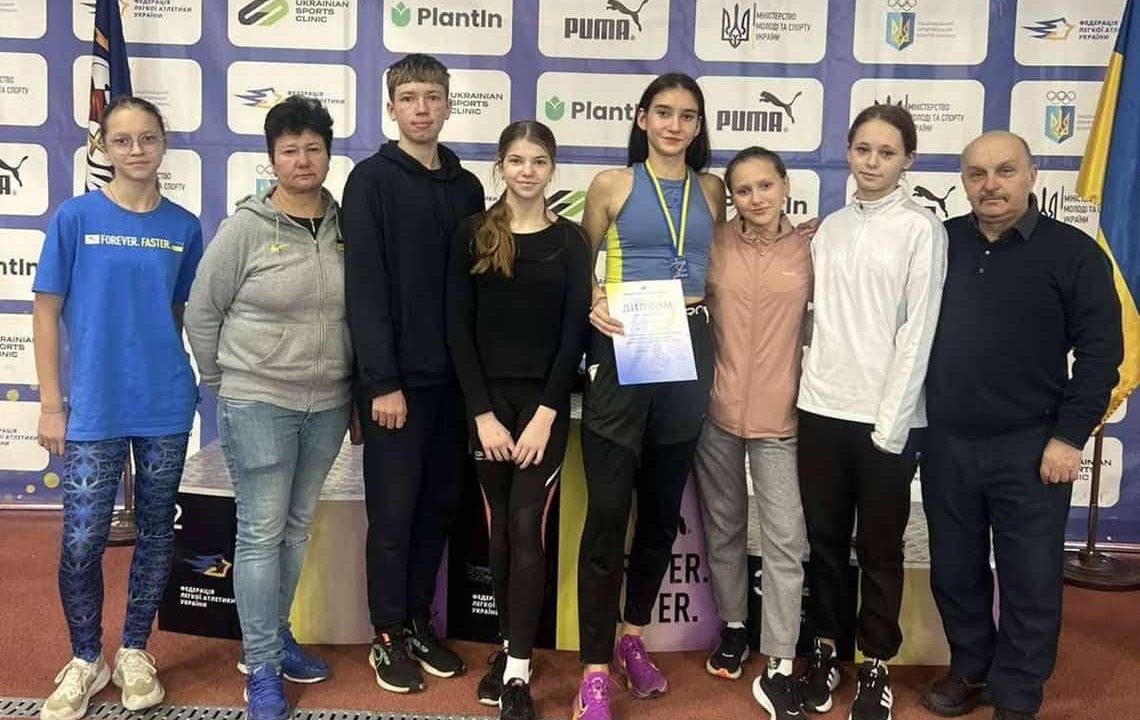 Коростенські легкоатлети вибороли медалі на чемпіонаті України