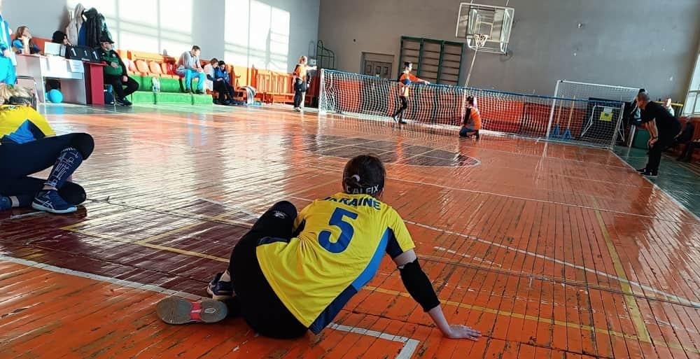 На чемпіонаті області з голболу коростенська команда посіла другу сходинку