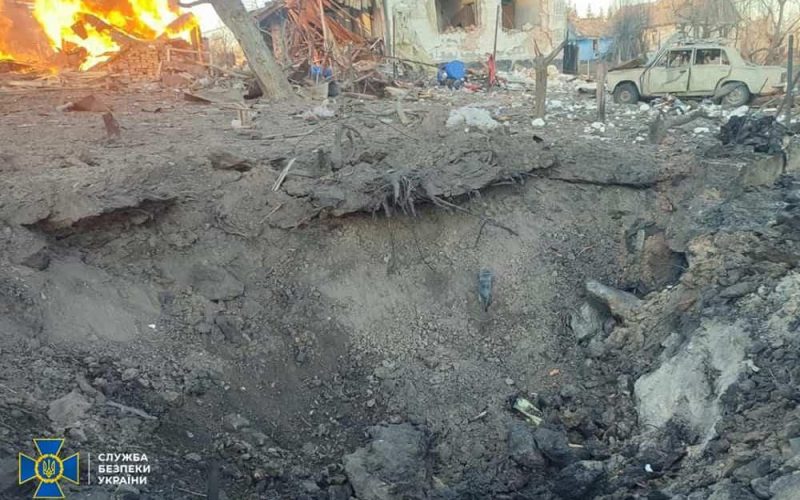 Працівники СБУ відкрили кримінальне провадження щодо ворожого обстрілу на території Житомирської області
