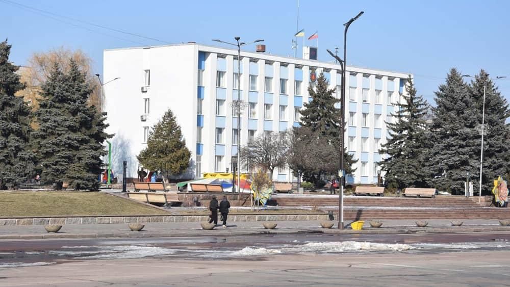 У Коростені «заміновували» міську раду