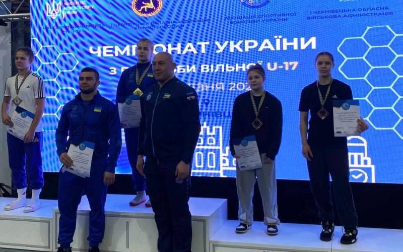 Коростенка Анжеліка Краснова виборола бронзову нагороду на чемпіонаті України з вільної боротьби