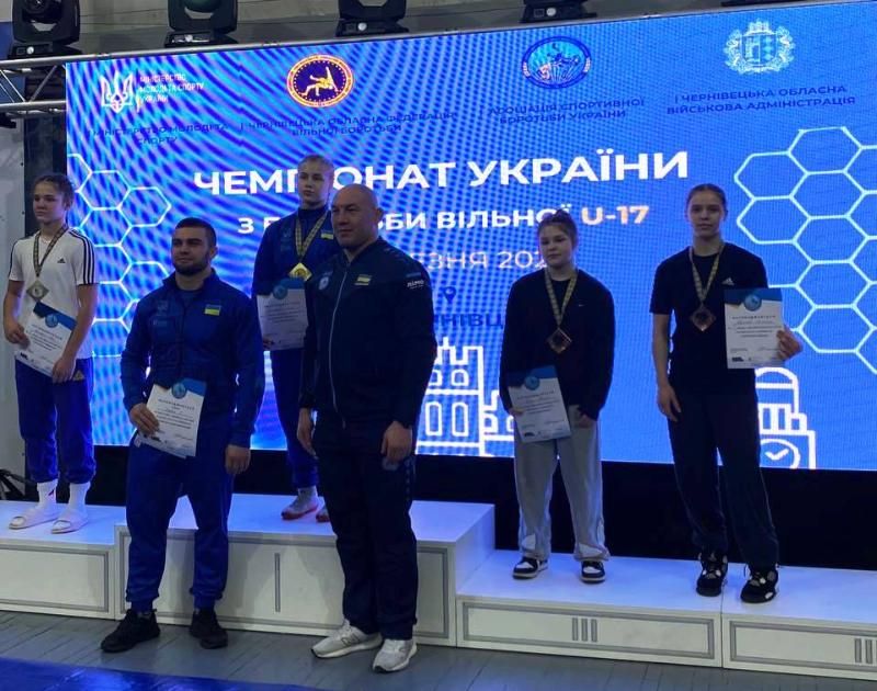 Коростенка Анжеліка Краснова виборола бронзову нагороду на чемпіонаті України з вільної боротьби