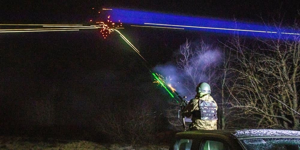 Нічна атака дронами: на території Житомирської області сили ППО працювали по ворожим об’єктам