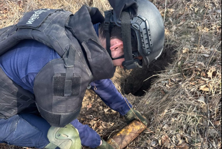 Вибухотехніки знищили два артснаряди, які знайшли в полі поблизу одного з сіл Коростенського району