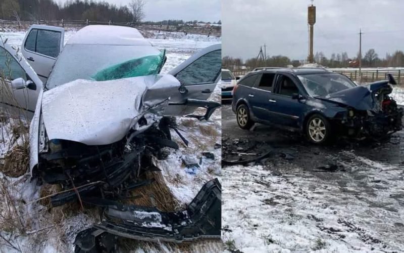 Подробиці ДТП поблизу Коростеня: Renault зіштовхнувся з Volkswagen, загинула жінка та ще троє осіб травмовані