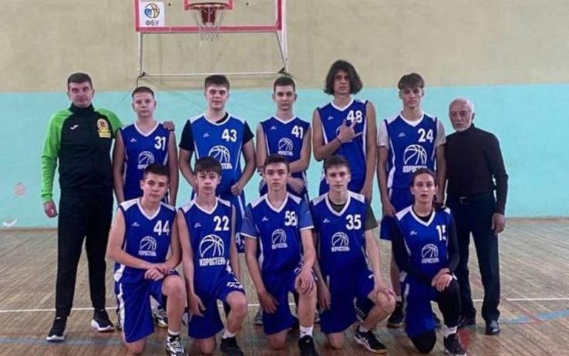 Яскравий виступ команди Коростенської ДЮСШ на чемпіонаті області з баскетболу