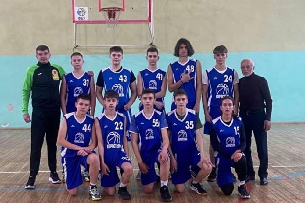 Яскравий виступ команди Коростенської ДЮСШ на чемпіонаті області з баскетболу