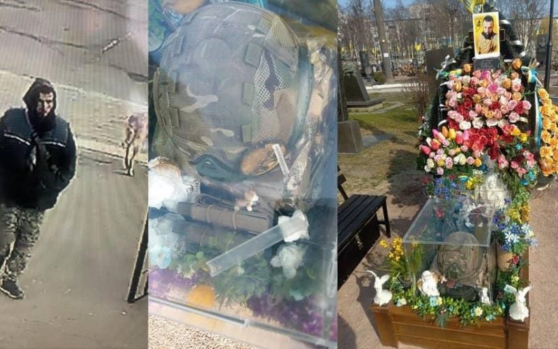 Пограбували могилу воїна з Житомира у його день народження: що відомо про ситуацію
