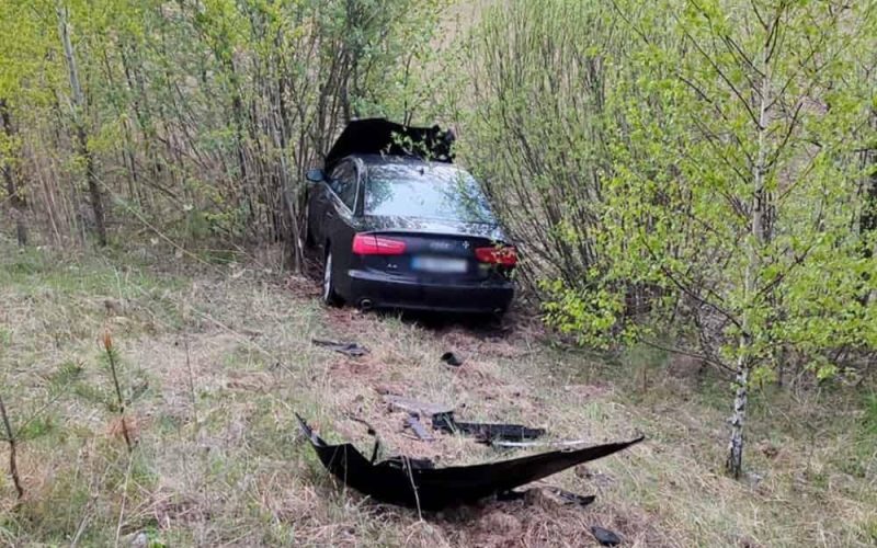 На Олевщині водій на Audi виїхав на “зустрічку” та зіштовхнувся з мотоциклом: водій двоколісника загинув
