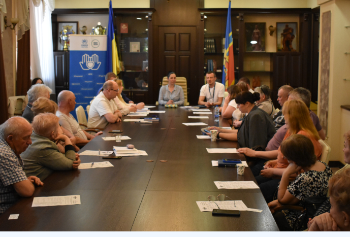 У Коростені говорили про підтримку переселенців