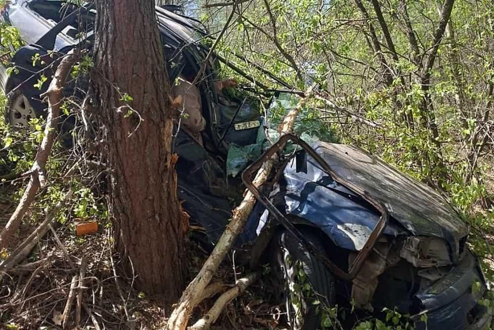 Подробиці ДТП біля Коростеня: п’яний водій на Volvo врізався у дерево, травмовані четверо