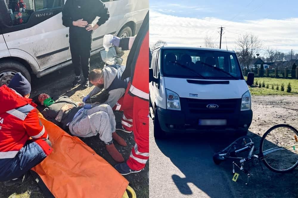 На Рівненщині житель Житомирської області збив велосипедистку: жінка скаржиться на правоохоронців