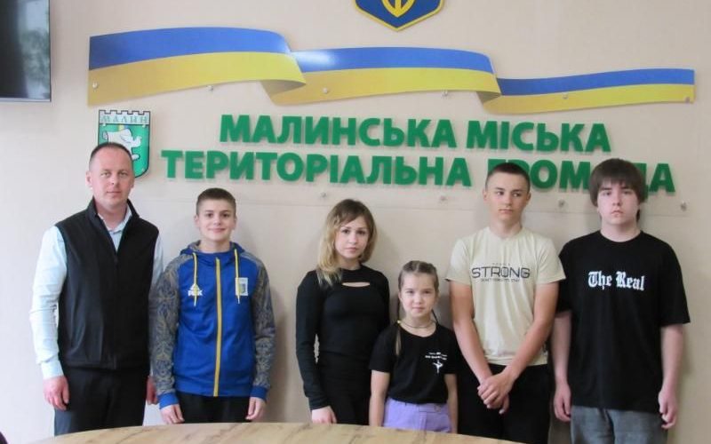 Міський голова Малина відзначив кращих спортсменів стипендіями