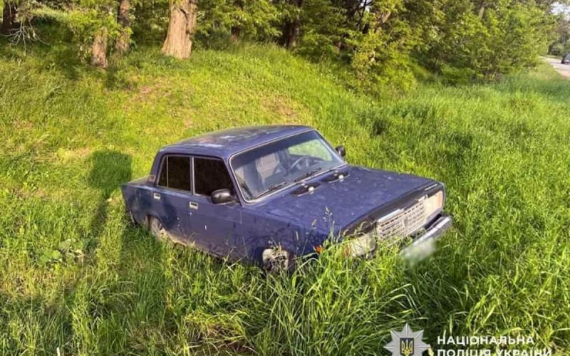 На Житомирщині селяни зупинили чоловіка, який намагався викрасти чужу автівку та з’їхав у кювет