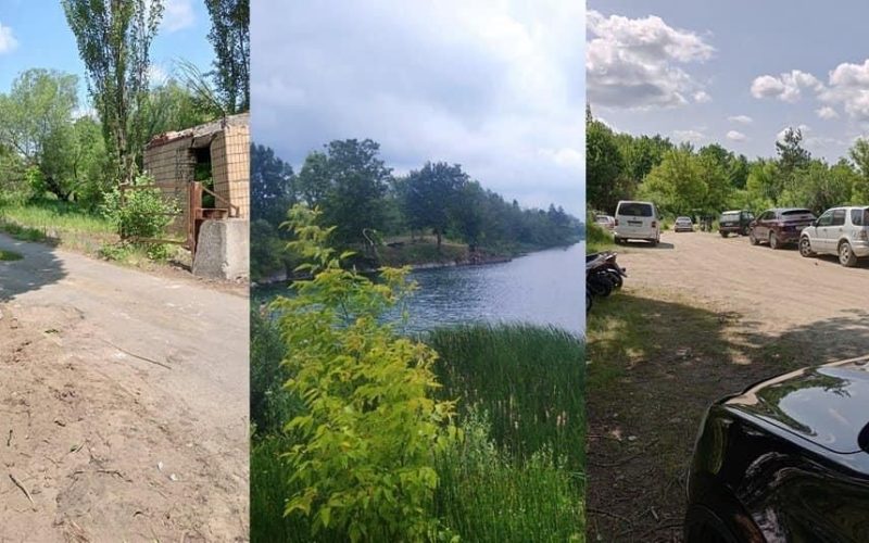 У Малині місцеві жителі протестують проти розробки затопленого кар’єру «Калюжа»
