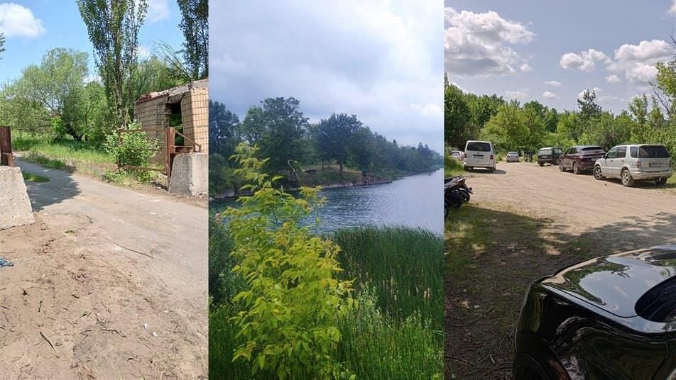 У Малині місцеві жителі протестують проти розробки затопленого кар’єру «Калюжа»