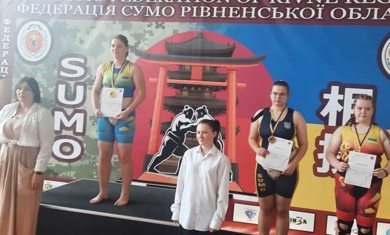 Коростенські юні атлетки вибороли медаль на чемпіонаті України з сумо