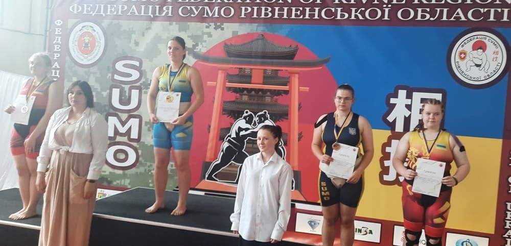 Коростенські юні атлетки вибороли медаль на чемпіонаті України з сумо