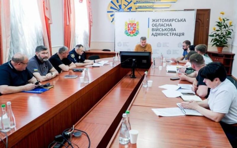 У Житомирській ОВА відбулася чергова нарада щодо мобілізації