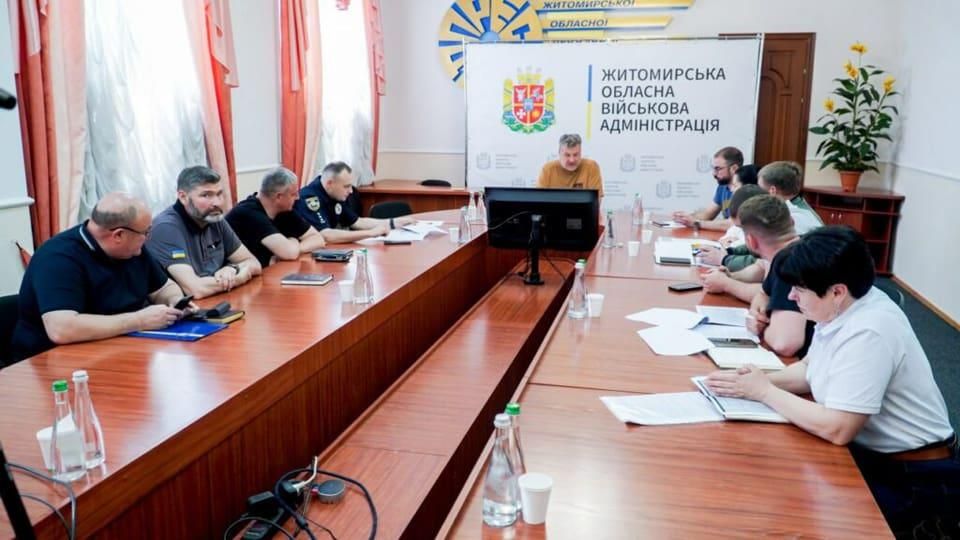У Житомирській ОВА відбулася чергова нарада щодо мобілізації