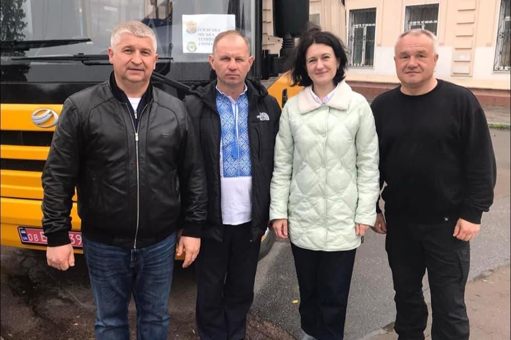 Олевська громада отримала новий шкільний автобус
