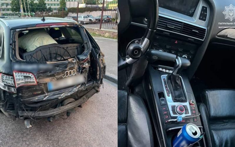 На трасі в Коростенському районі патрульні зупинили Skoda: водій без документів мав ознаками наркотичного сп’яніння